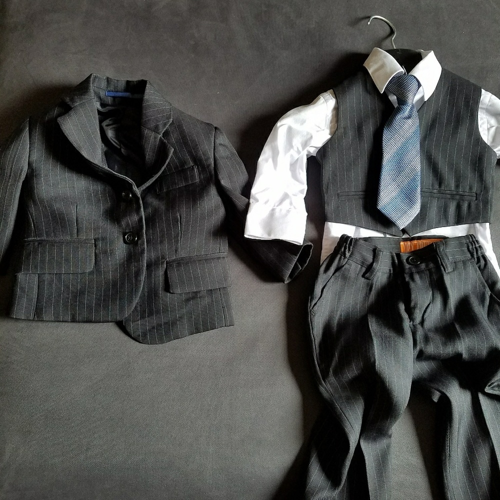 Joey Couture Pintstripe Suit